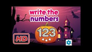 Write Numbers: Tracing 123 Halloween Edition screenshot 5
