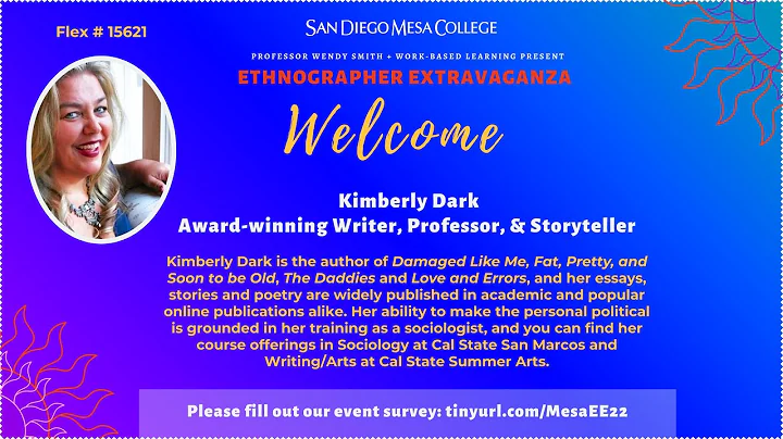 Ethnographer Extravaganza | Kimberly Dark (October...