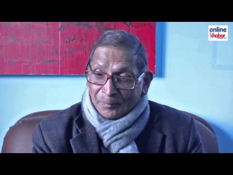 Baidhya talking about party unity