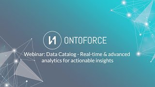 Data catalog: real-time and advanced analytics for actionable insights | Webinar