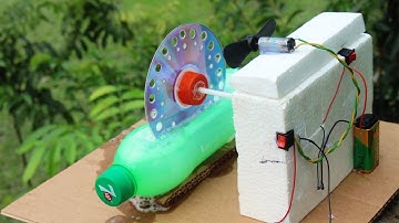 How to Make a Bubbles Machine With DC Motor