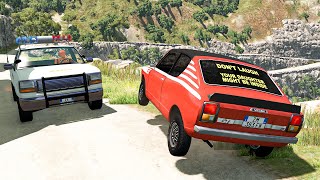 Cliff Drops #39  BeamNG DRIVE | SmashChan