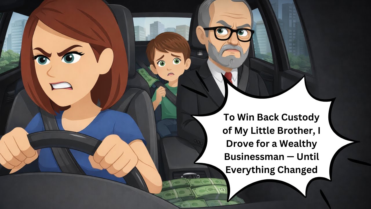 To Win Back Custody of My Little Brother, I Drove for a Wealthy Businessman — Until Everything...