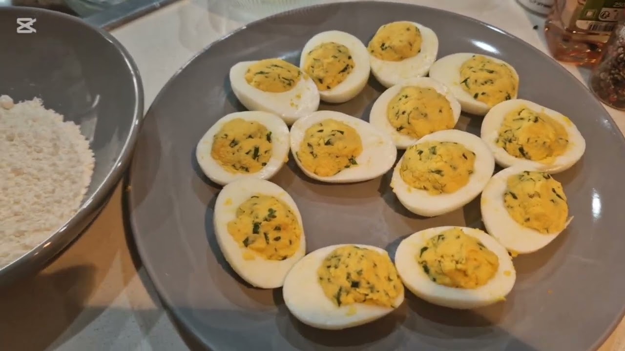 Receita de Ovos verdes