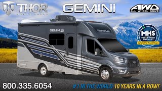 2024 Thor Gemini 23TE & 24KB AllWheel Drive (AWD) Luxury B+ RV for Sale at #1 Dealer MHSRV.com