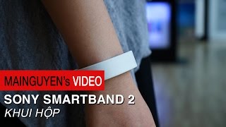 Khui hộp Sony SmartBand 2 - www.mainguyen.vn
