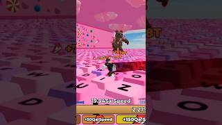 VERY BIGGEST CHOCOLATE MONSTER roblox speed run keyboard #roblox