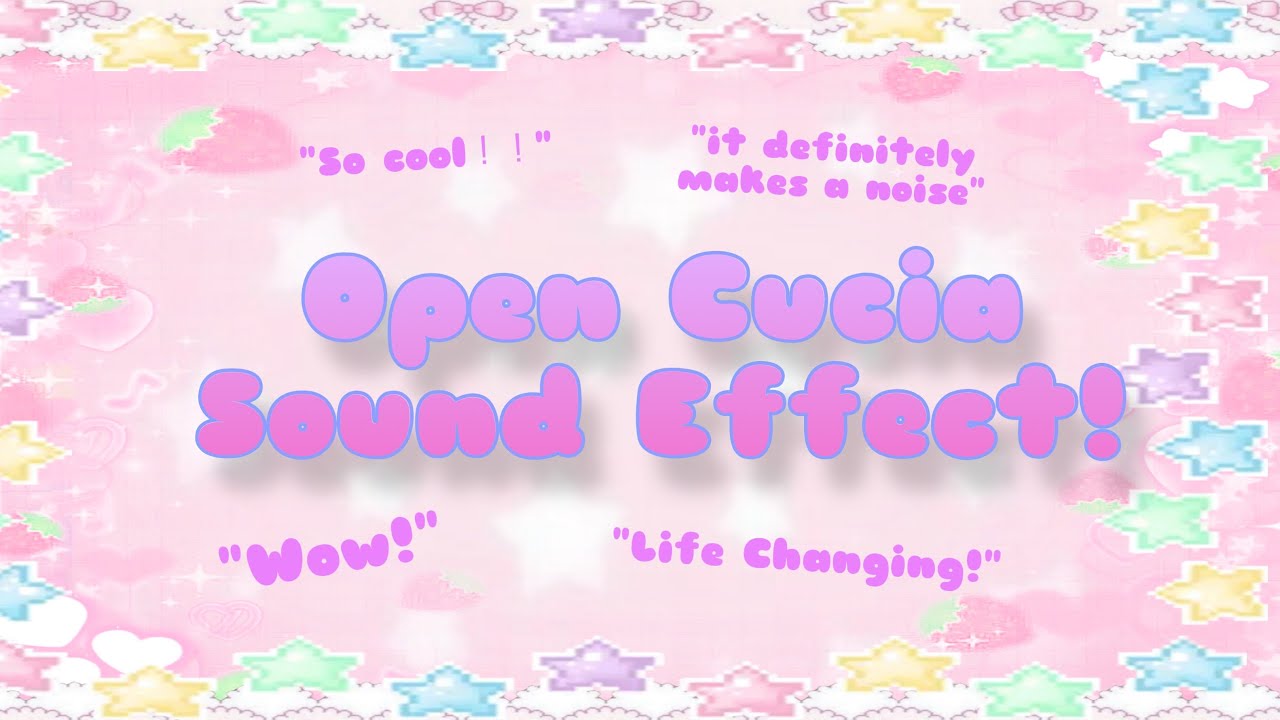 [OLD] Open Cuica Sound Effect!