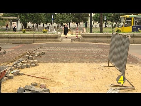 ქალაქის შემოსასვლელში შემაფერხებელი გაკეთდა 07.06.2019