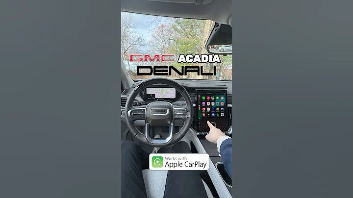 Customizable Apple CarPlay?? 2025 GMC Acadia Denali!