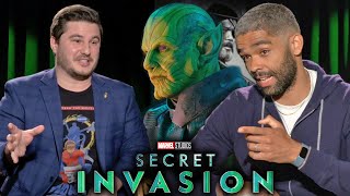 Marvel Secret Invasion NEW VILLAIN GRAVIK INTERVIEW! Super Skrull Kingsley Ben-Adir