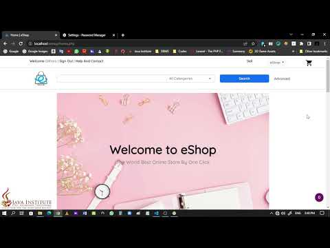 Web Task 09 | Sign Out Process | 1st Year | Semester 01 | Java Institute | Dilhara De Alwis