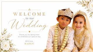 Celebrate The Wedding party Of RADEN.
