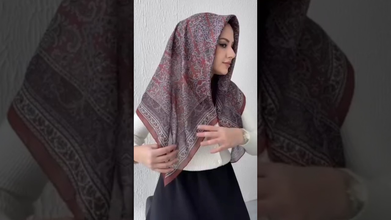 Çok Şık #Eşarp Nasıl Bağlanır ❤️ Turkish #Hijab Tutorial #hijabstyle لفات حجاب