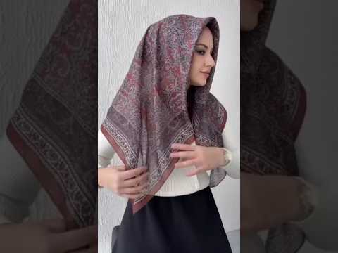 Çok Şık #Eşarp Nasıl Bağlanır ❤️ Turkish #Hijab Tutorial #hijabstyle لفات حجاب