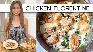 BEST CHICKEN FLORENTINE RECIPE | NEW RECIPE FROM MAGNOLIA TABLE VO 2 | CREAMY CHICKEN WITH SPINACH