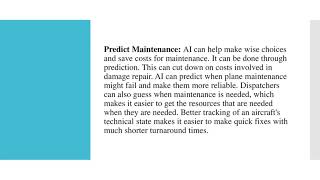 Lars Winkelbauer AI & Machine Learning for Sustainable Decision Making in Air Freight Industry