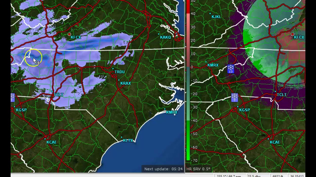 SNOW UPDATE 1pm - YouTube