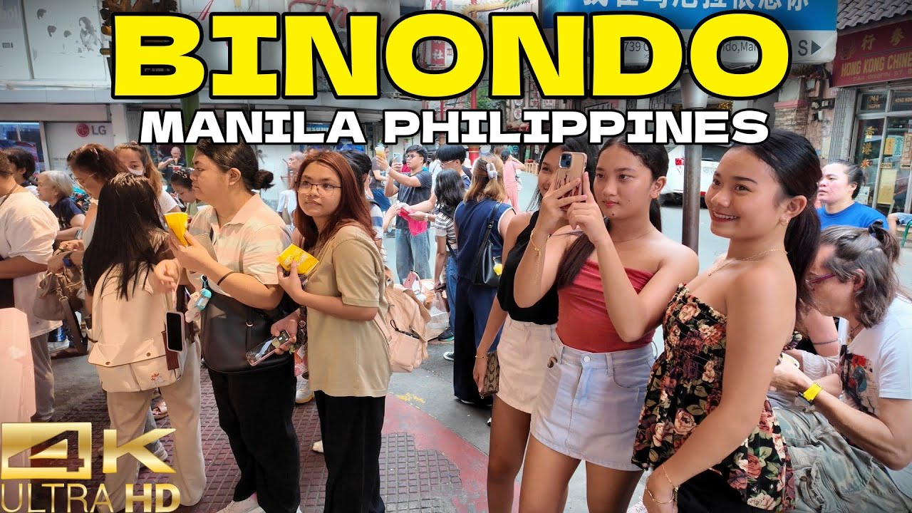 BINONDO, MANILA 🇵🇭 | Life Inside the Oldest Chinatown Walking Tour [4K]