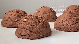 溶けないアイス？！アイスクッキー作り方 Ice cookie 아이스 쿠키