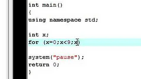 C++ Tutorial - 12 - For Loops