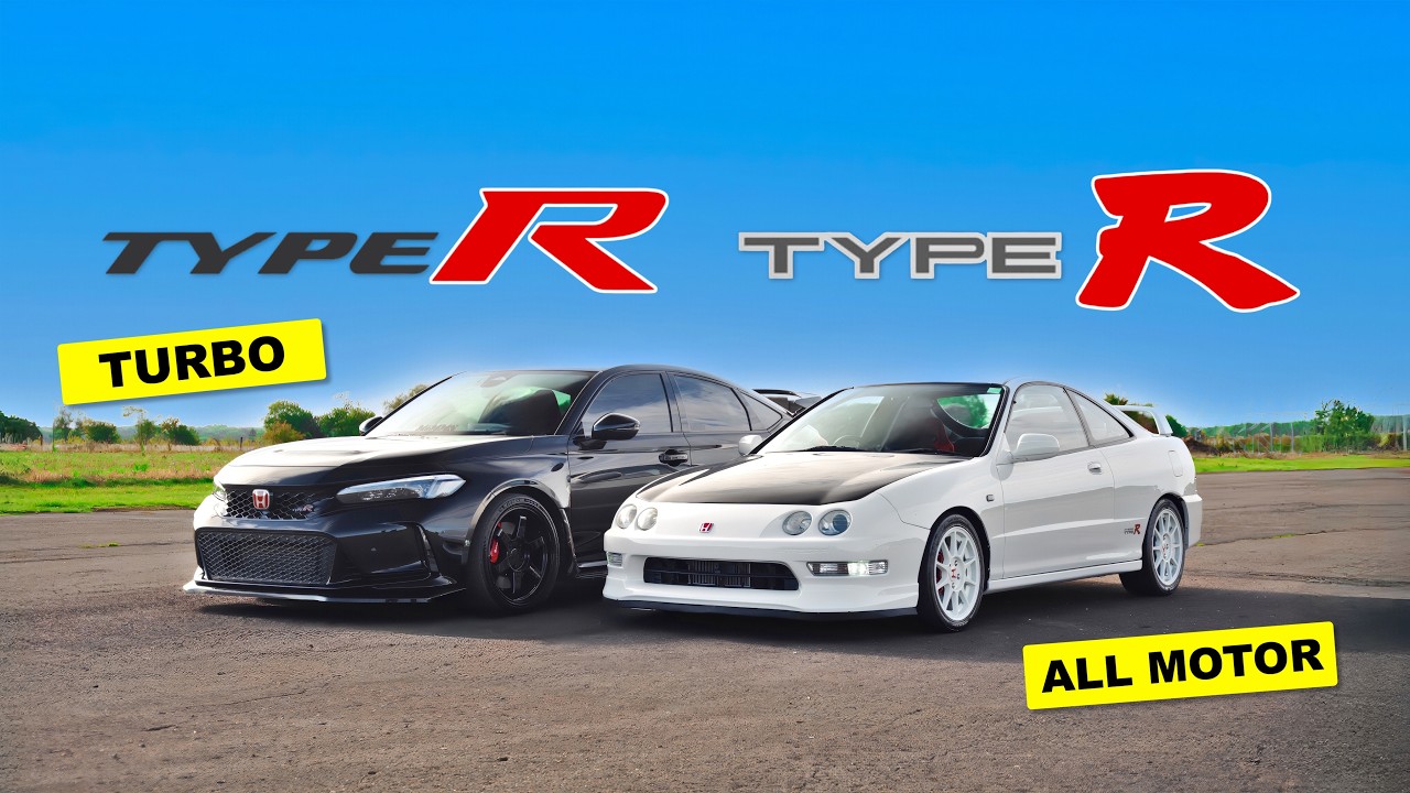 自動車 Honda Integra Type R DC5 & Civic SiR EF9 STILL RELEVANT? 90'S INTEGRA TYPE R vs NEW CIVIC TYPE R - YouTube