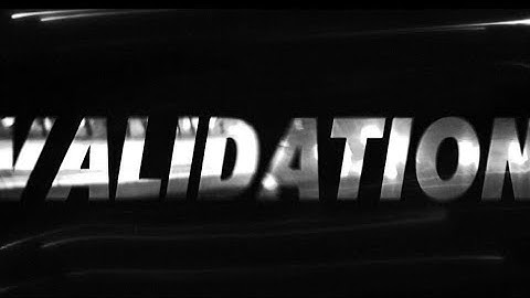 VALIDATION - NEXXT (Official Music Video)