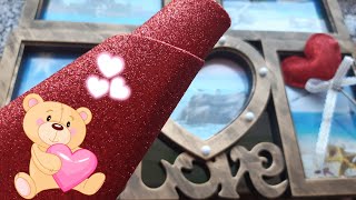 DIY| Valentine day decoration idea| heart craft|heart from foam