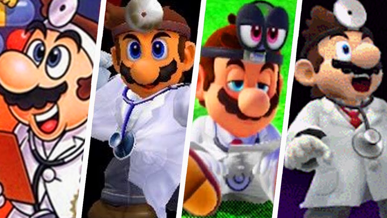 Evolution of Dr. Mario (1990 - 2018)