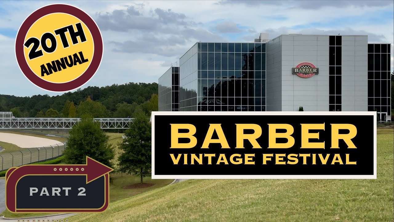 Barber Vintage Motorcycle Festival Highlights – 20th Anniversary - Part 2