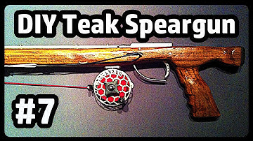 How to build a teak Speargun - Step by Step - Part 7