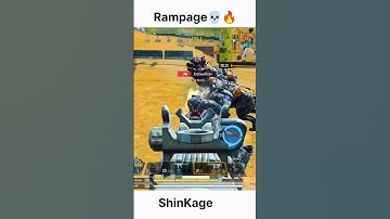 Rampage On CODMobile #shortvideo #shorts #subscribe #mobilegaming #codmobilegameplay #1v1