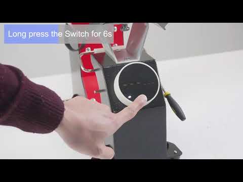 Автоматический бейсболочный термопресс F136