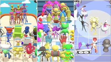 Merge Master Blue Monster Vs Merge Master Rainbow Friends Vs Merge Monster Rainbow Android Gameplay