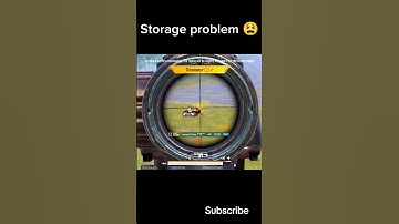 Storage problem 😫#bgmi #pubgmobile #pubg #shortvideo #shorts #gaming