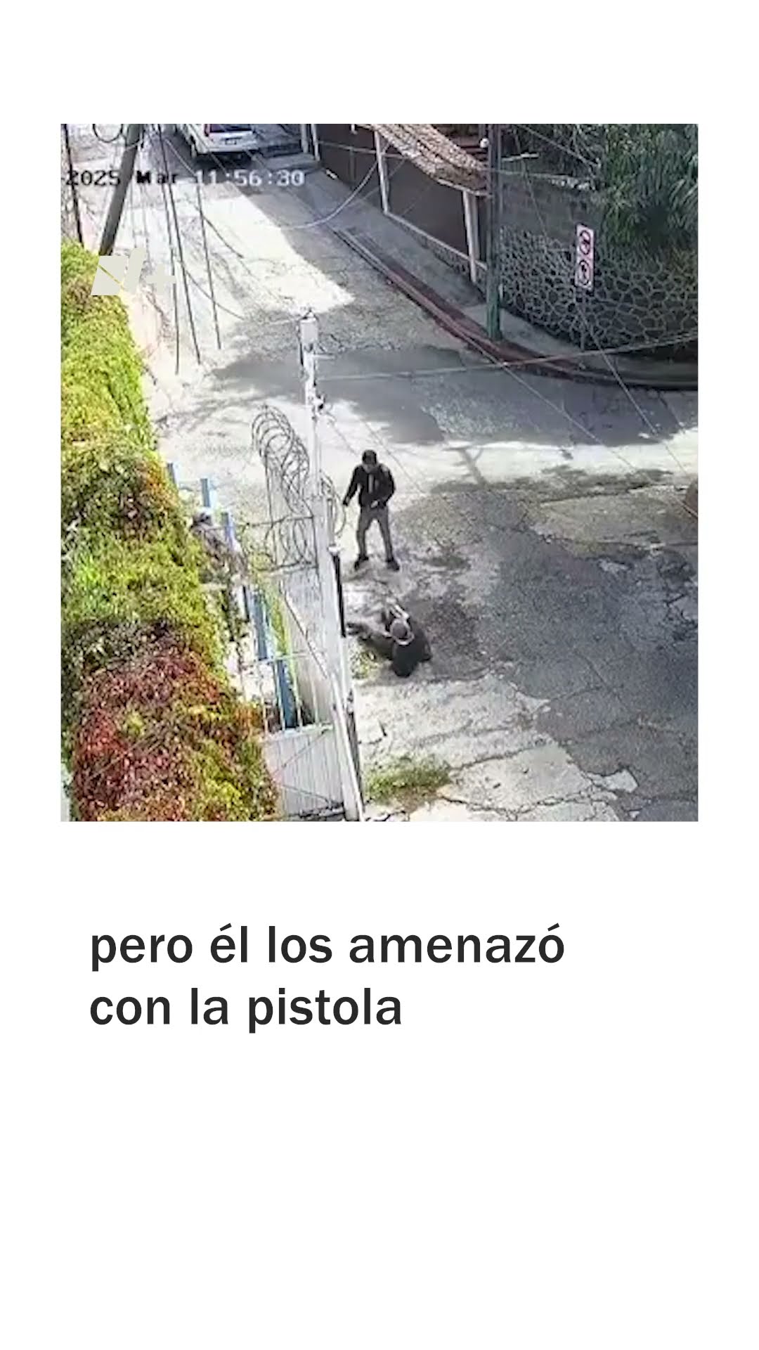 Derriban a ladrón y evitan robo de motocicleta #nmas #shorts #morelos