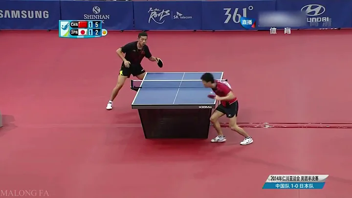 Xu Xin vs Jun Mizutani | 2014 Asian Games MT-SF (H...