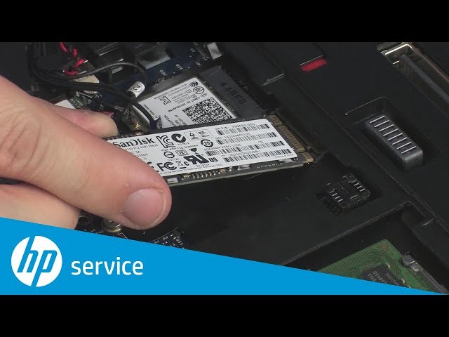 Replace the Solid State Drive | HP ZBook 17 G2 Mobile