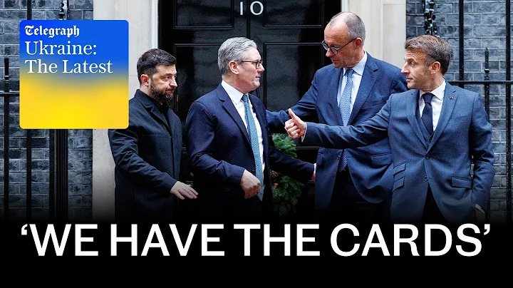 European leaders and Zelensky in London searching for 'new phase' to peace talks