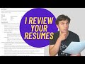 FAANG Data Engineer Reviews Your Resumes(Thank You So Much For 5̶..6̶...7,000 subs?)