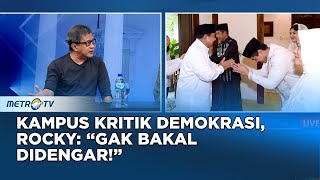 Mengkritik Demokrasi, Dihargai atau Suudzon? #panggungdemokrasi