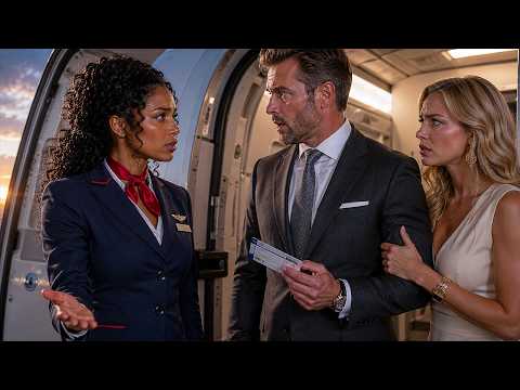 The Flight Attendant Smiled and Said, “Welcome Aboard, Sir...” — Then Her Husband Looked Up