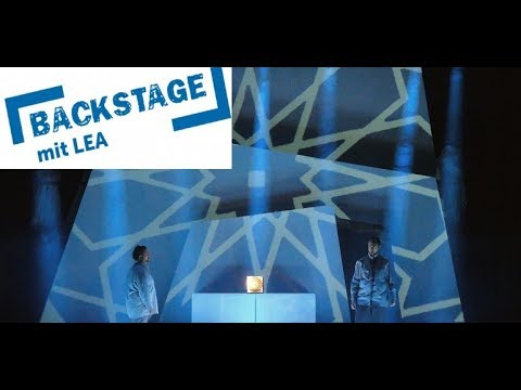 Backstage mit Lea