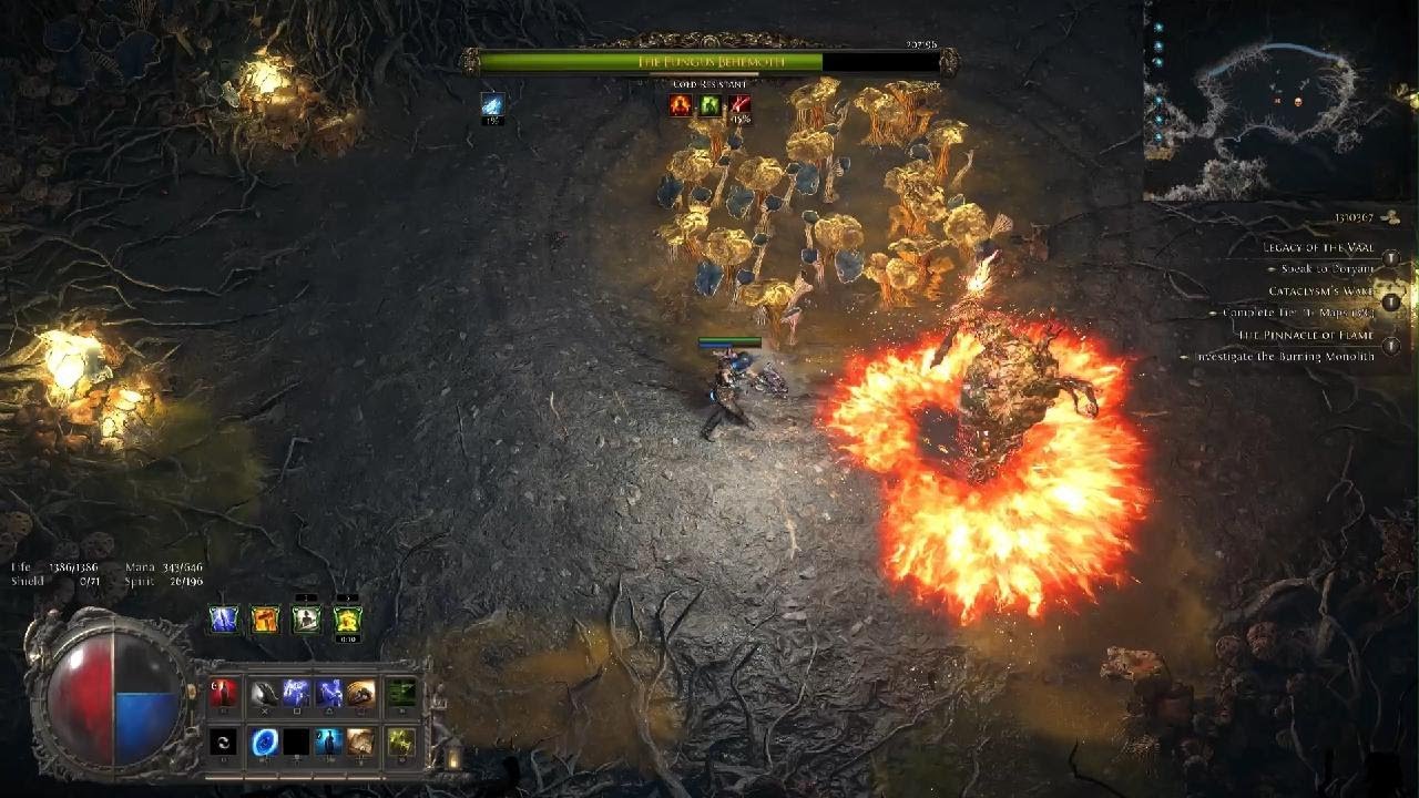 Path of Exile 2 Beta Boss Melt