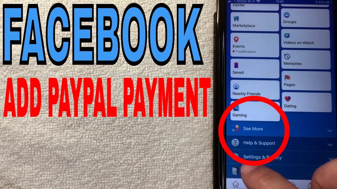 ✓ How To Add Paypal Account To Facebook Payment Method 🔴 - YouTube