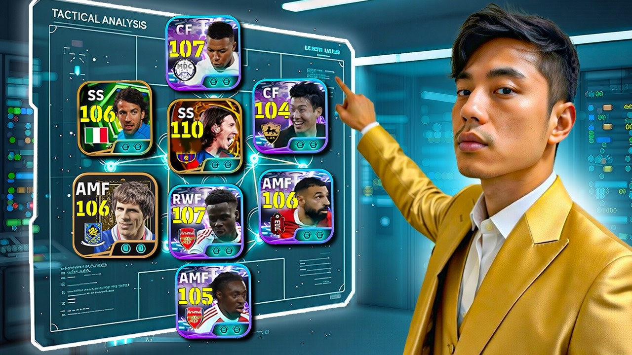 I Built an Elite 8 Blitz-Curler Attackers Team in efootball 26 mobile