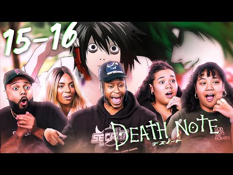 Death Note Episode 15 & 16 "Wager" REACTION