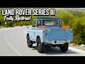 Land rover series 3 88 swb pickup full restoration project by falcon design germany