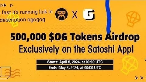 og glyph token mining | Satoshi app airdrops | join here #Satoshi #bitcoin #glyph #og