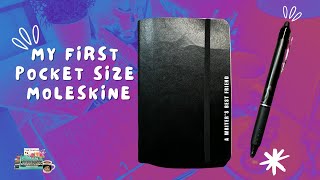 My First Pocket Size Moleskine: A Writers Best Friend